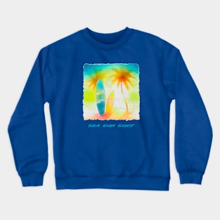 Sea Sun Surf Crewneck Sweatshirt